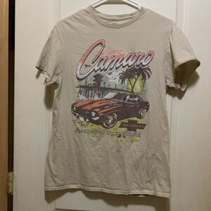 cream corvette T shirt